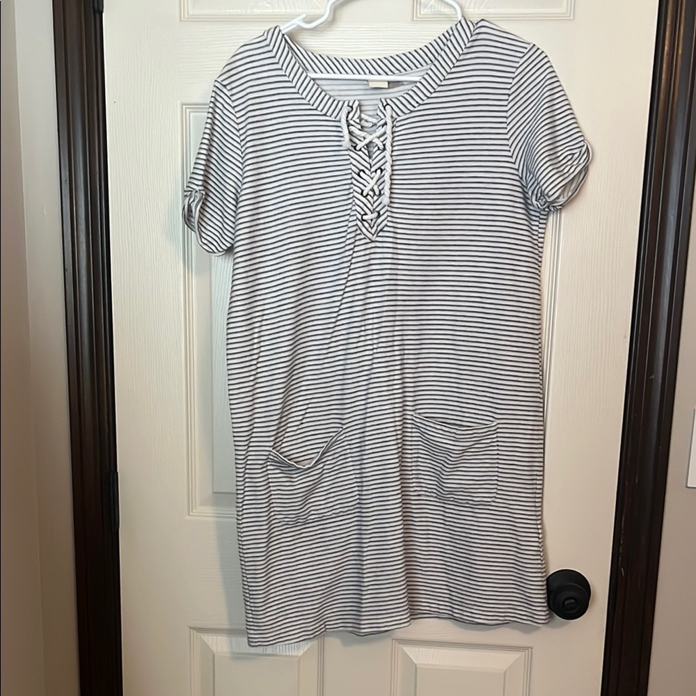 Roxy cotton swim coverup/ t-shirt dress